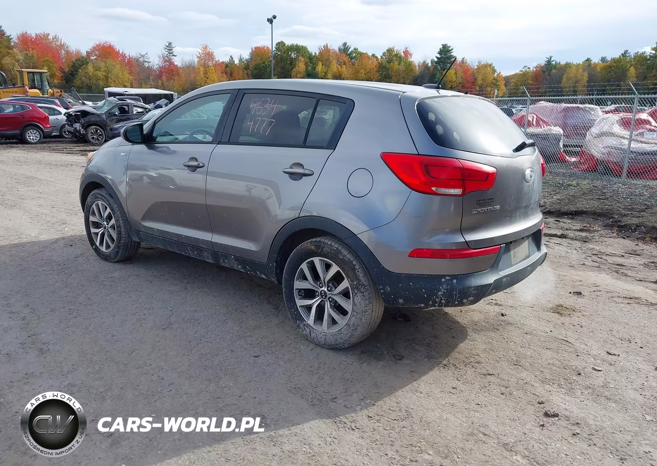 2014 Kia Sportage Lx VIN:KNDPBCAC2E7576951 - 3