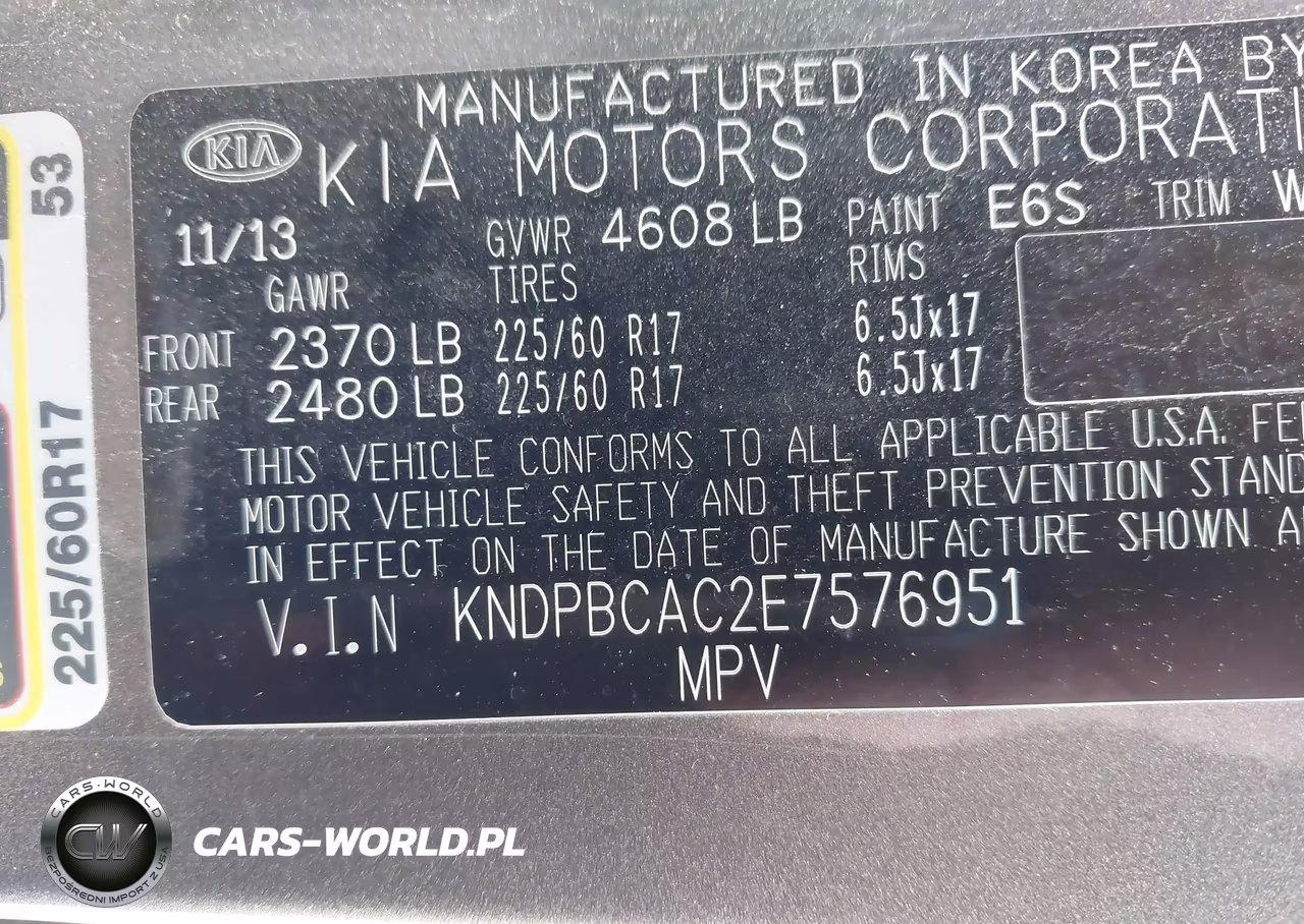 2014 Kia Sportage Lx VIN:KNDPBCAC2E7576951 - 9