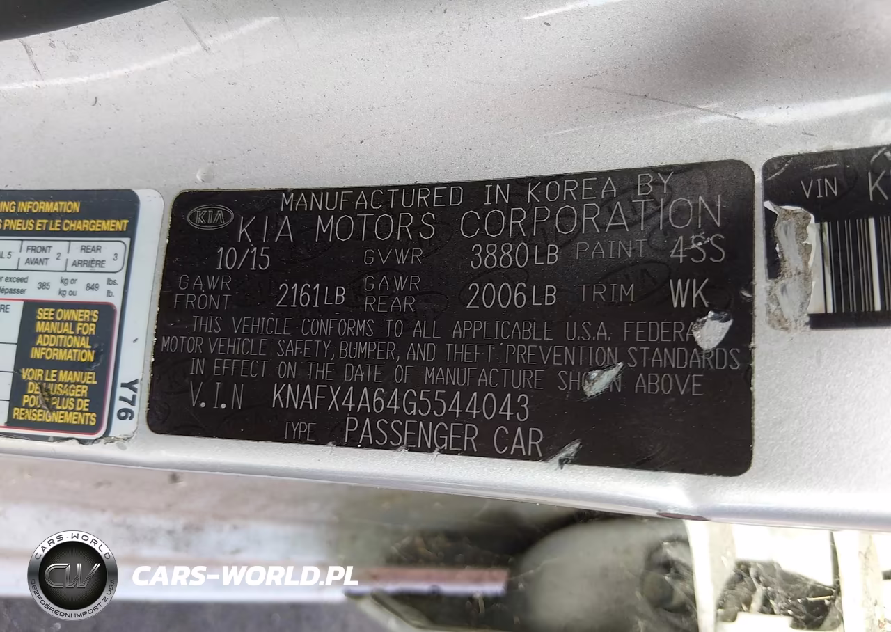 2016 Kia Forte Lx VIN:KNAFX4A64G5544043 - 12