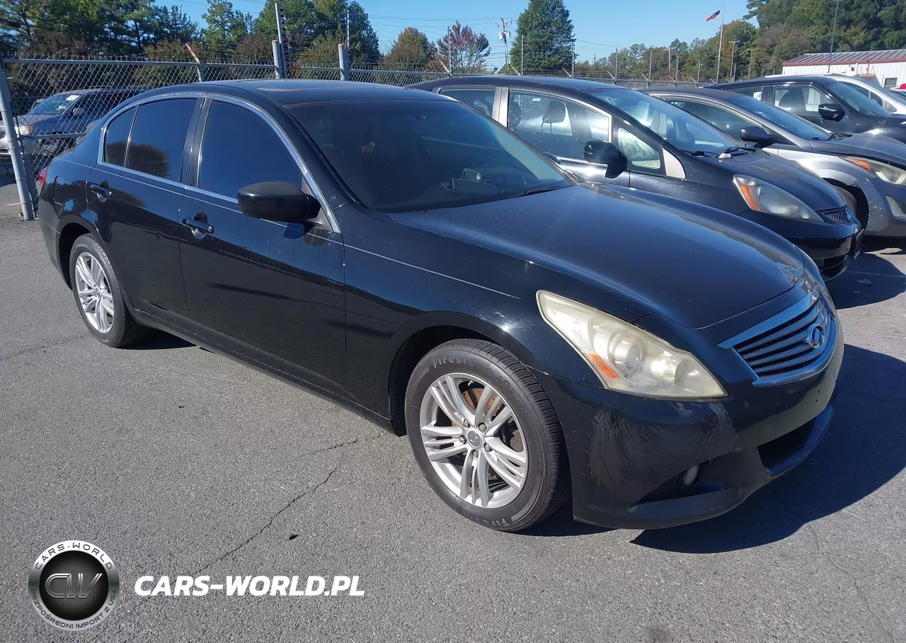 2012 Infiniti G37X
