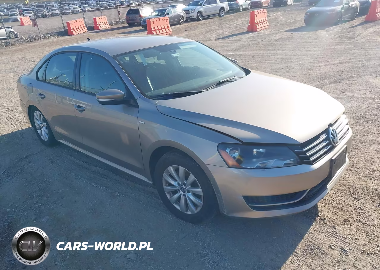 2015 Volkswagen Passat 1.8T Wolfsburg Edition VIN:1VWAS7A37FC028110 - 1