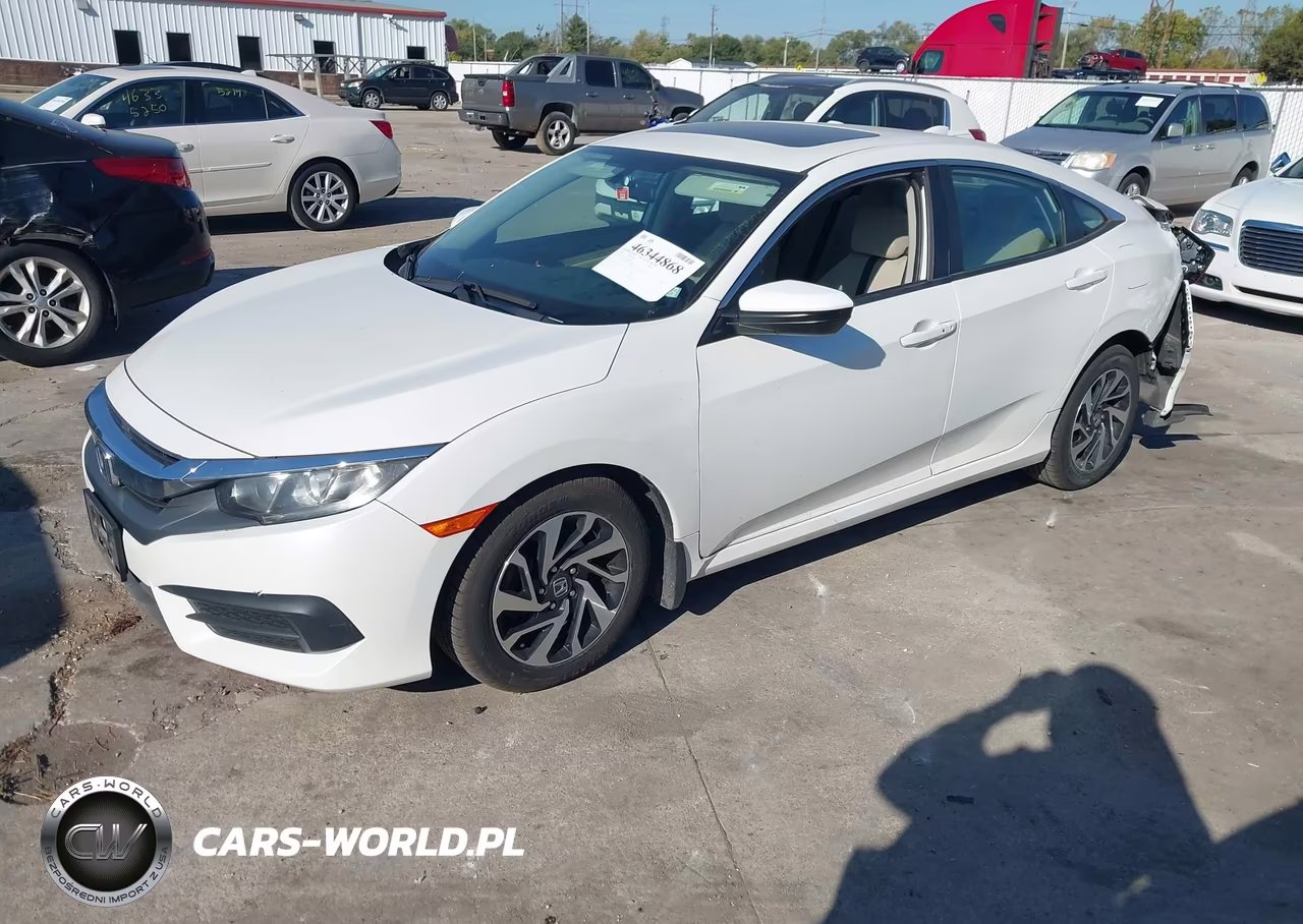 2018 Honda Civic Ex VIN:19XFC2F73JE040504 - 2