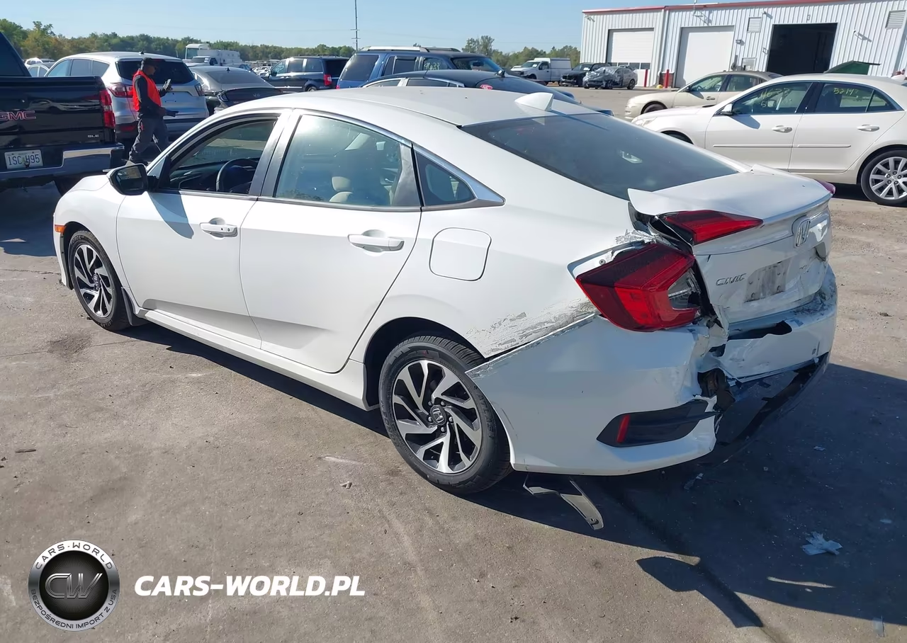 2018 Honda Civic Ex VIN:19XFC2F73JE040504 - 3