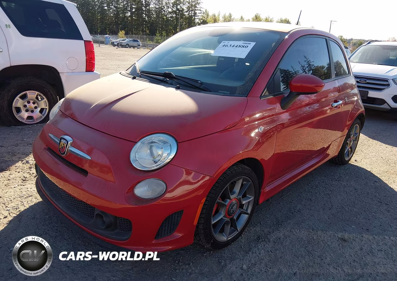 2015 Fiat 500 Abarth VIN:3C3CFFFH3FT621339 - 2