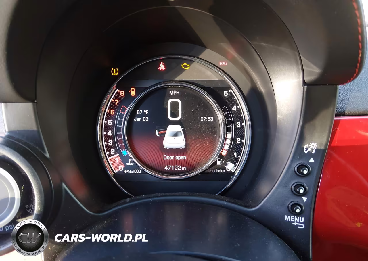 2015 Fiat 500 Abarth VIN:3C3CFFFH3FT621339 - 7
