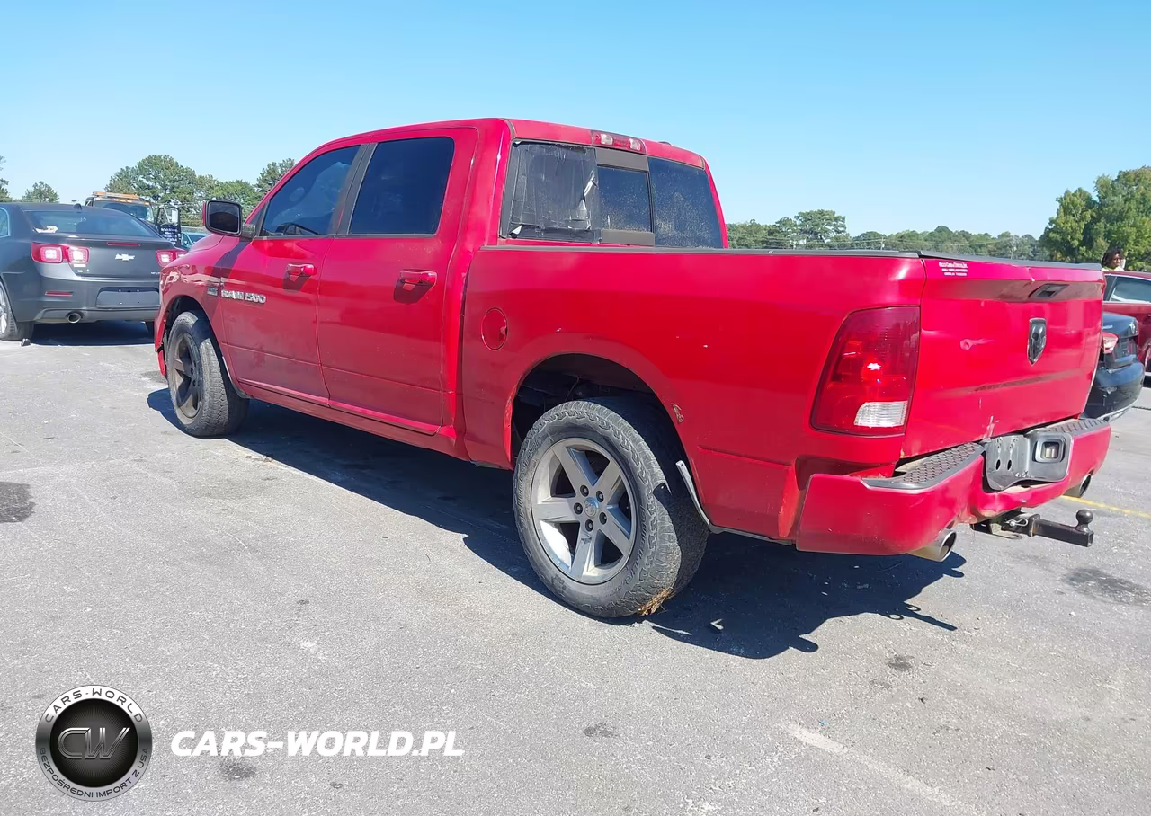 2012 Ram 1500 Sport VIN:1C6RD6MT4CS118037 - 3