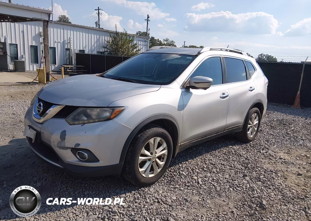 2016 Nissan Rogue Sv VIN:5N1AT2MM0GC876365 - 2