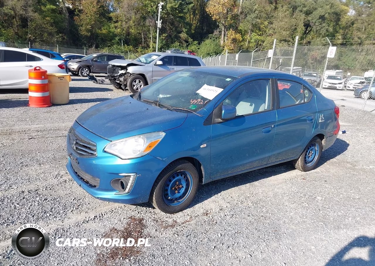2017 Mitsubishi Mirage G4 Es VIN:ML32F3FJXHHF15437 - 2