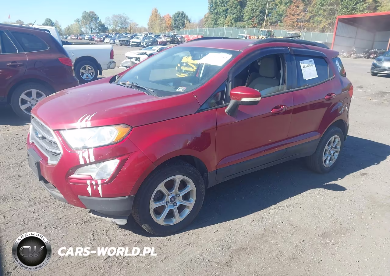 2018 Ford Ecosport Se VIN:MAJ6P1UL7JC158390 - 2