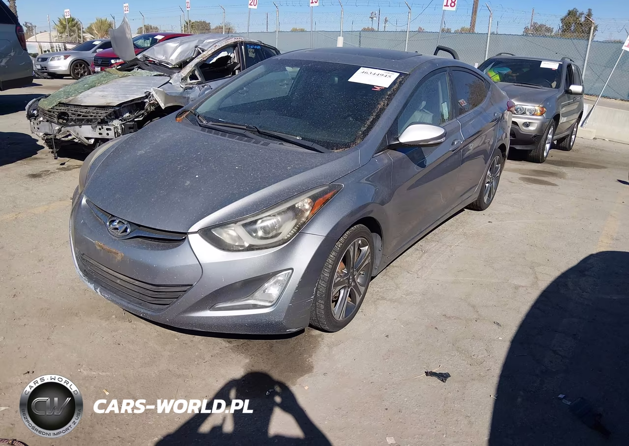 2014 Hyundai Elantra Sport VIN:KMHDH4AH5EU157251 - 2
