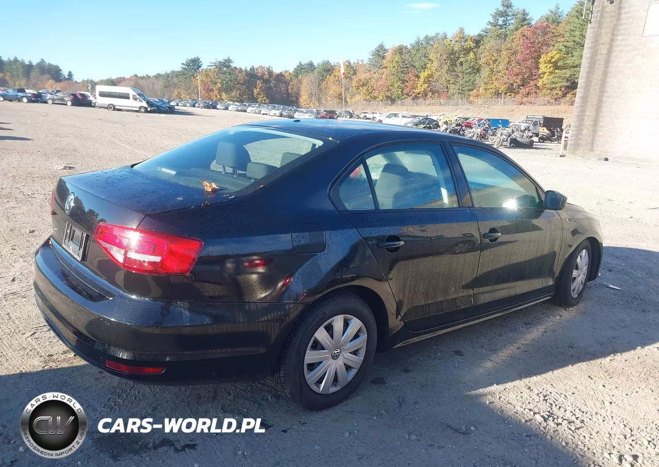 2015 Volkswagen Jetta 2.0L S VIN:3VW2K7AJXFM416658 - 4