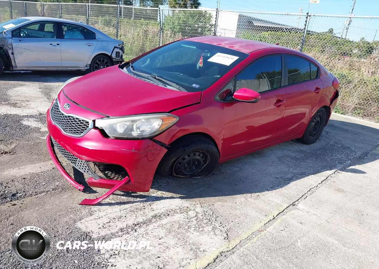 2016 Kia Forte Lx VIN:KNAFK4A6XG5568071 - 2