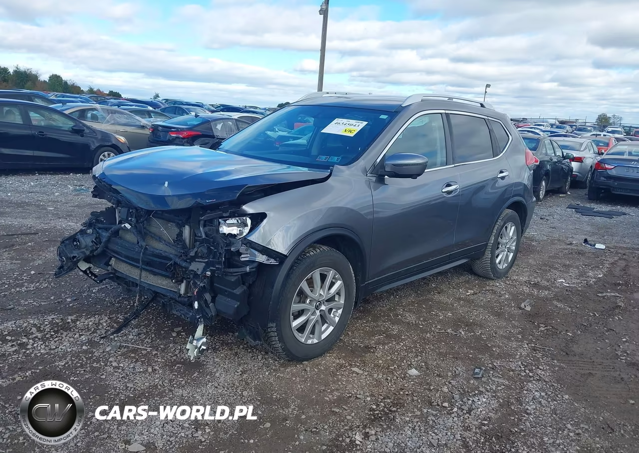 2017 Nissan Rogue Sv VIN:KNMAT2MV8HP613399 - 2