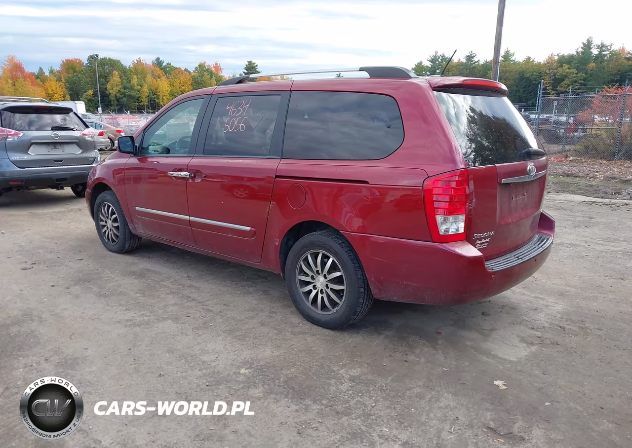 2012 Kia Sedona Ex VIN:KNDMH4C72C6418989 - 3