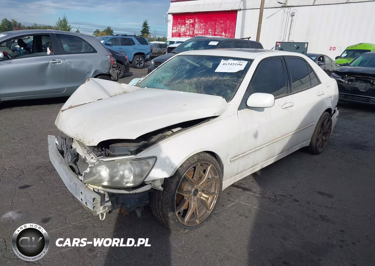 2001 Lexus Is 300 VIN:JTHBD182510018325 - 2
