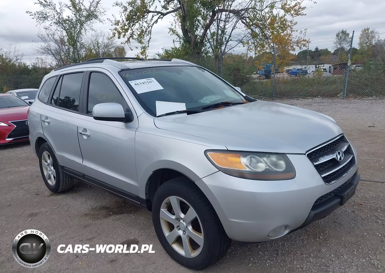 2007 Hyundai Santa Fe Se-Limited VIN:5NMSH13E37H023460 - 1