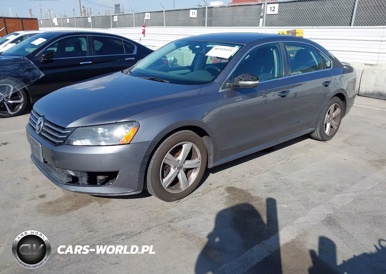2013 Volkswagen Passat 2.5L Se VIN:1VWBP7A30DC104513 - 2