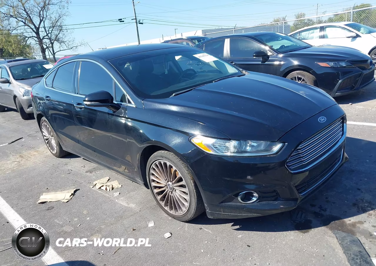 2016 Ford Fusion Titanium VIN:3FA6P0K97GR391407 - 1