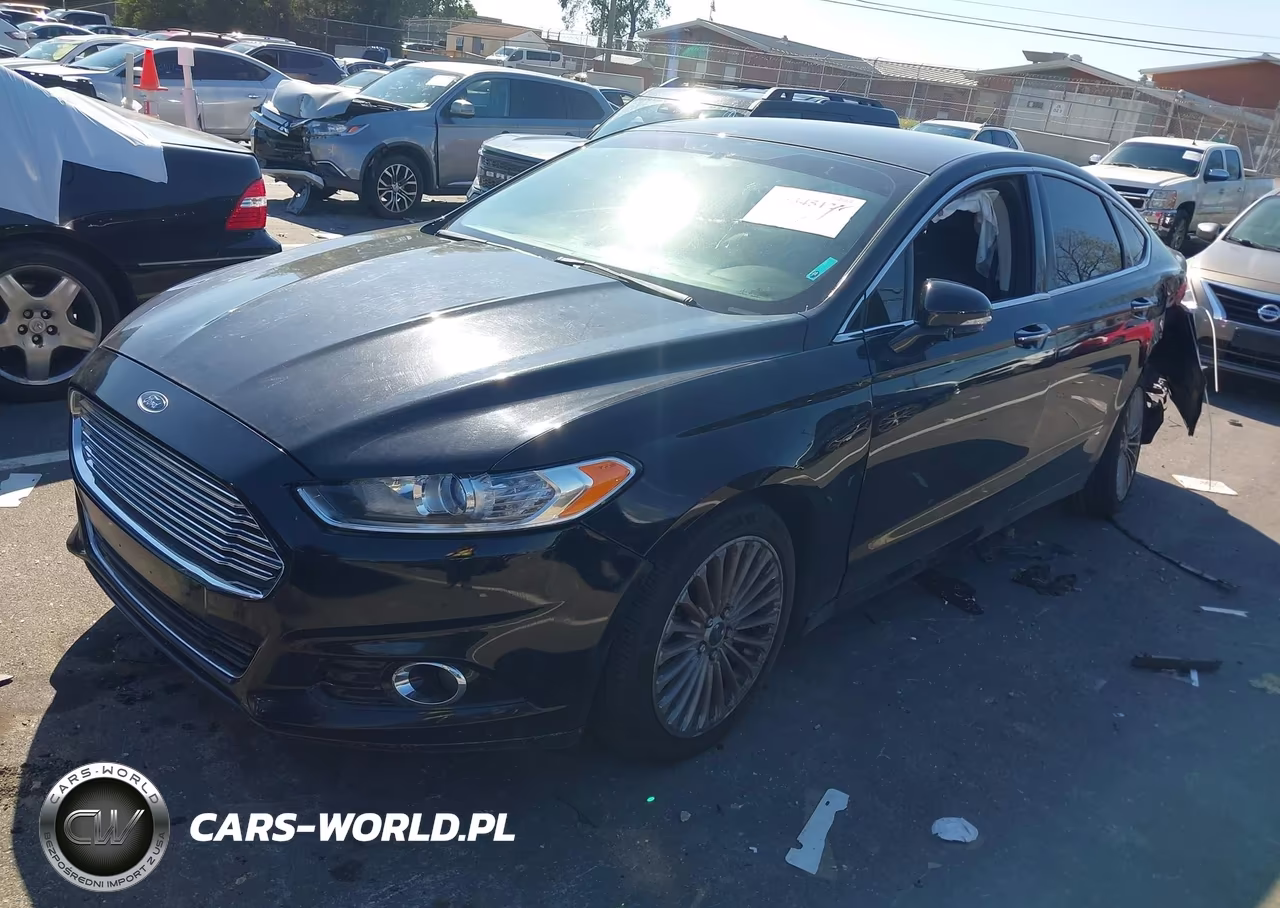 2016 Ford Fusion Titanium VIN:3FA6P0K97GR391407 - 2
