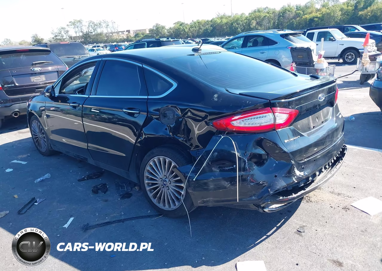 2016 Ford Fusion Titanium VIN:3FA6P0K97GR391407 - 3