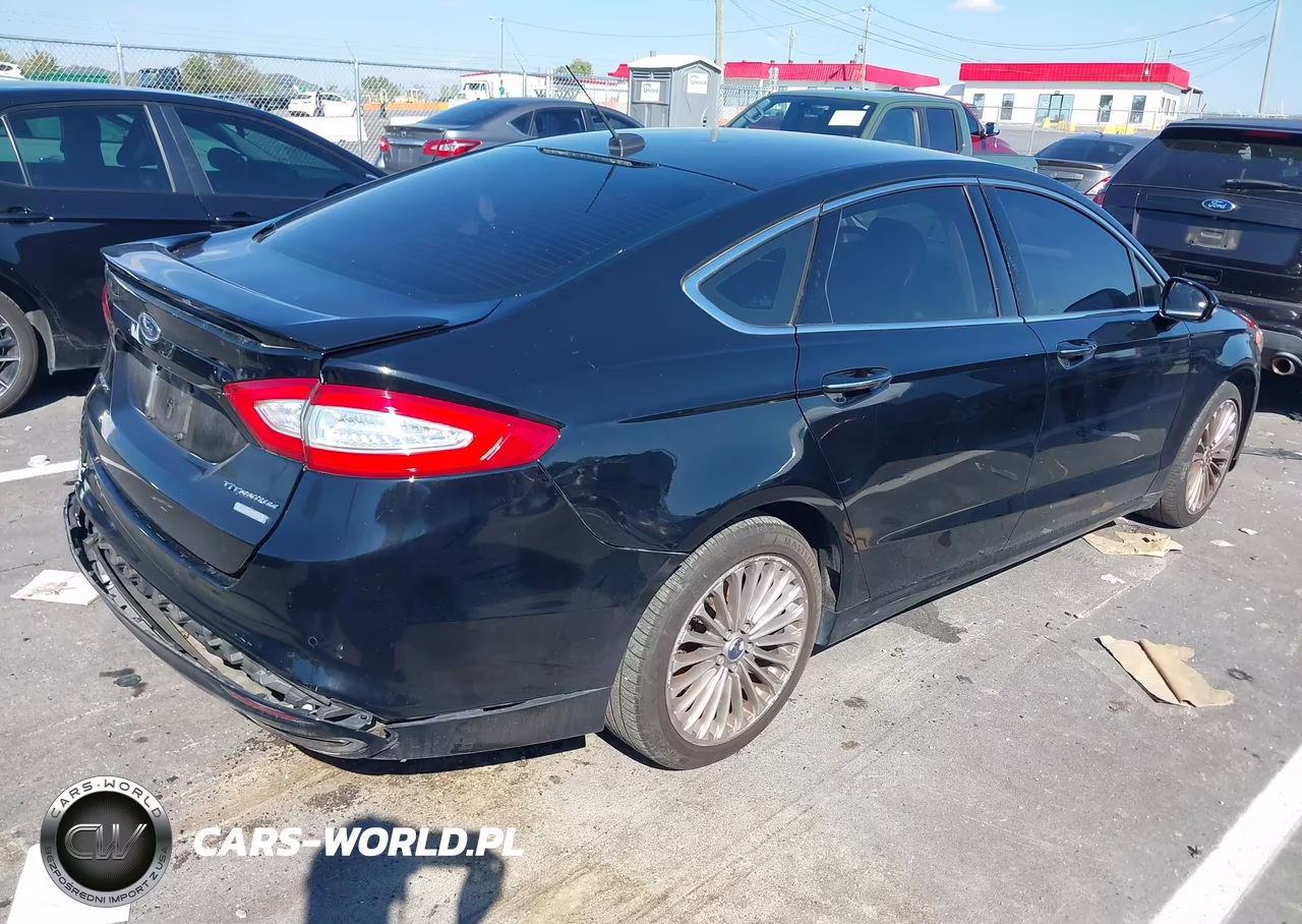 2016 Ford Fusion Titanium VIN:3FA6P0K97GR391407 - 4