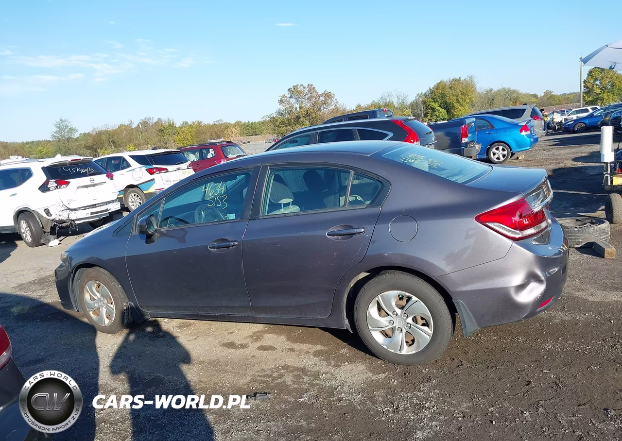 2015 Honda Civic Lx VIN:19XFB2F58FE024310 - 15