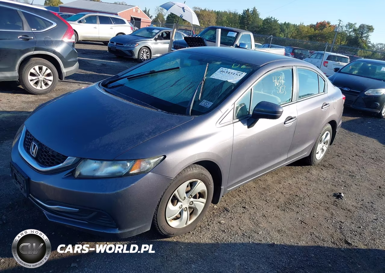 2015 Honda Civic Lx VIN:19XFB2F58FE024310 - 2
