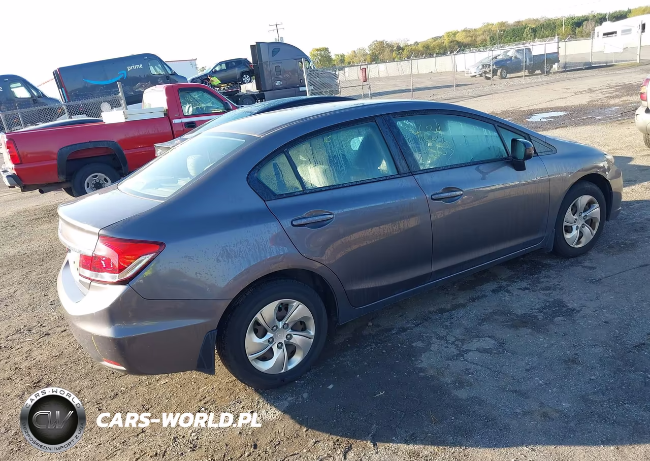 2015 Honda Civic Lx VIN:19XFB2F58FE024310 - 4