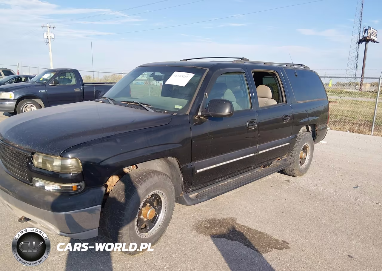 2001 Chevrolet Suburban 1500 Lt VIN:3GNFK16T81G255592 - 2