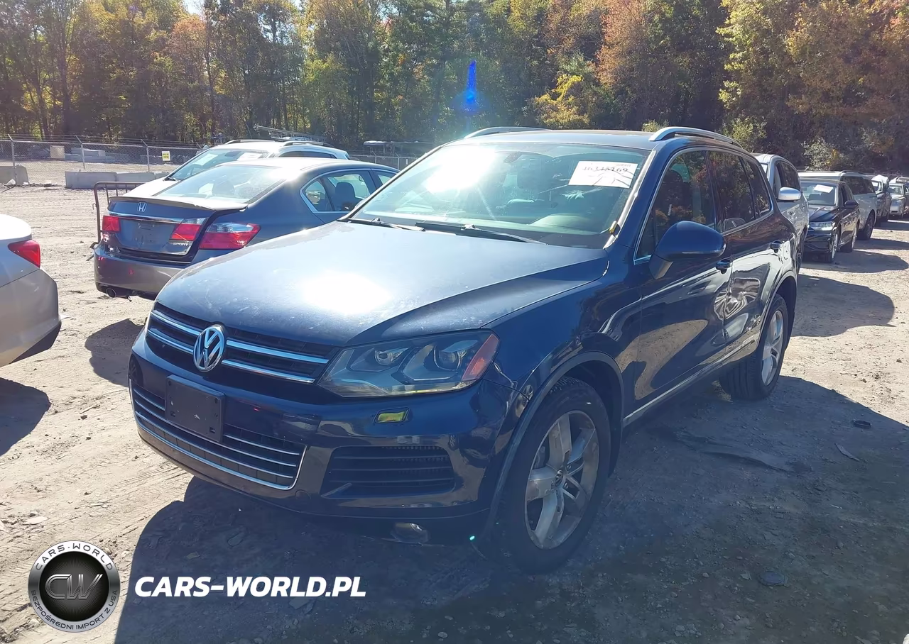 2013 Volkswagen Touareg Tdi Lux VIN:WVGEP9BPXDD005779 - 2