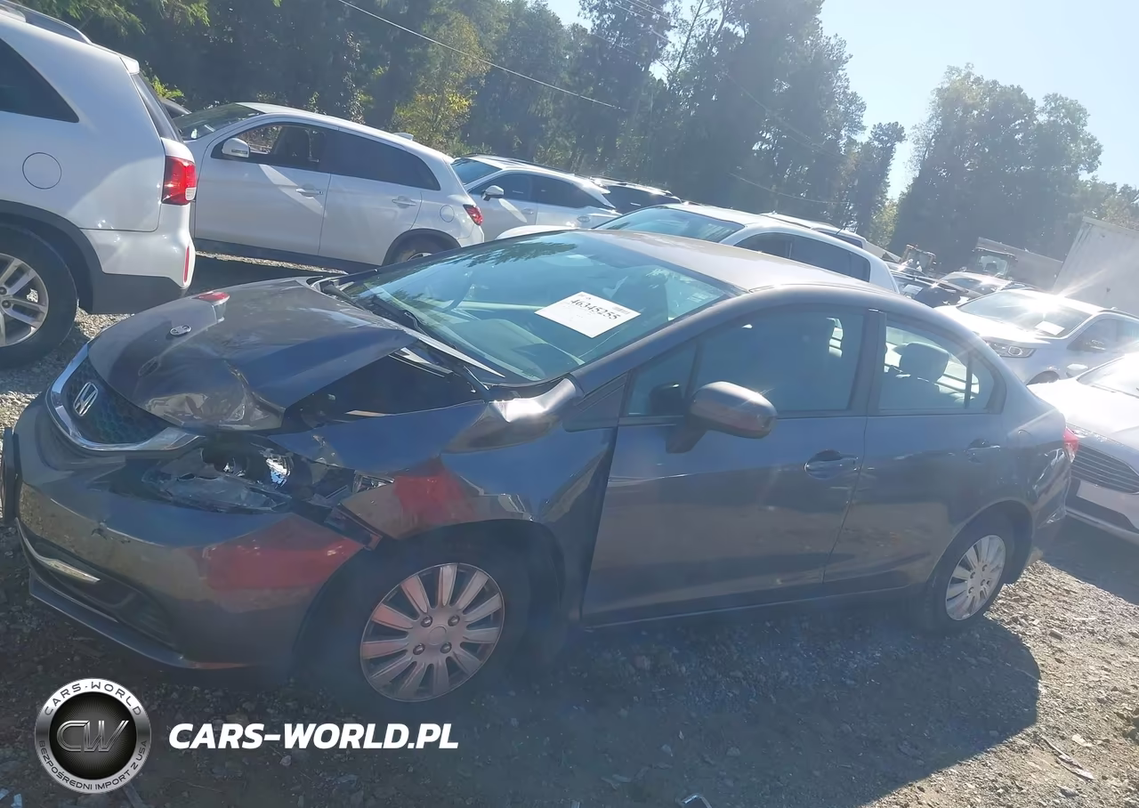 2015 Honda Civic Lx VIN:19XFB2F56FE702178 - 14