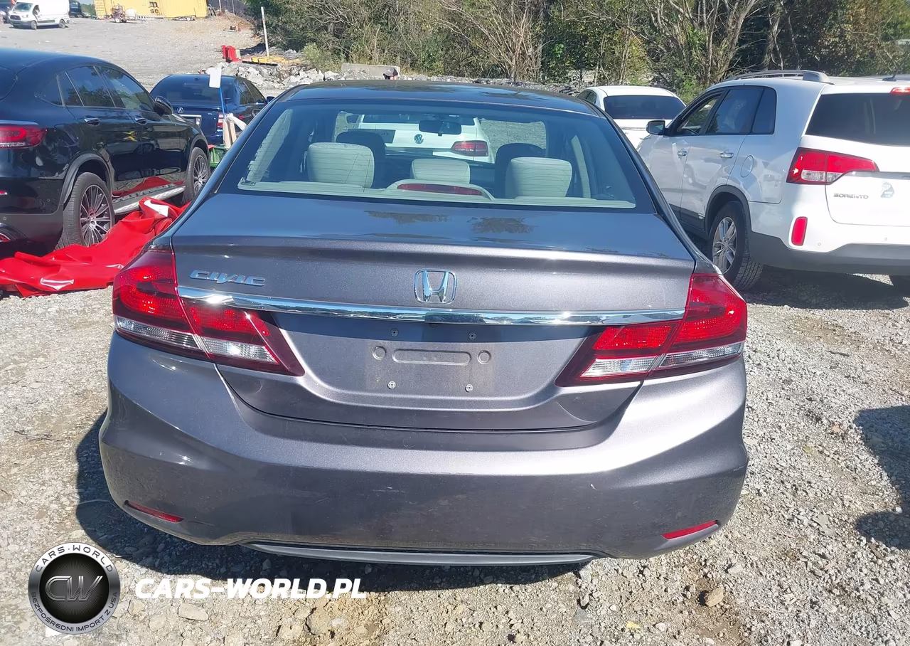 2015 Honda Civic Lx VIN:19XFB2F56FE702178 - 16