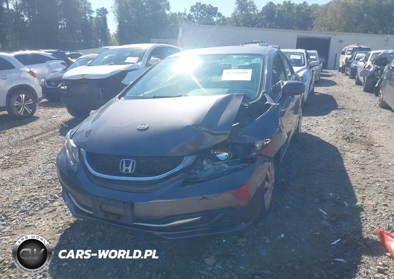 2015 Honda Civic Lx VIN:19XFB2F56FE702178 - 2