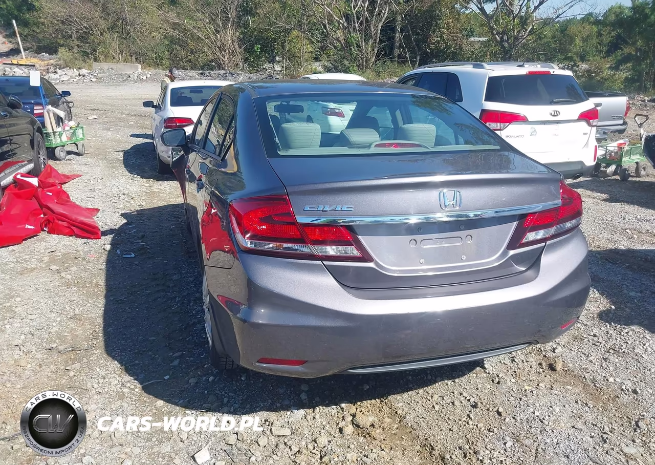 2015 Honda Civic Lx VIN:19XFB2F56FE702178 - 3