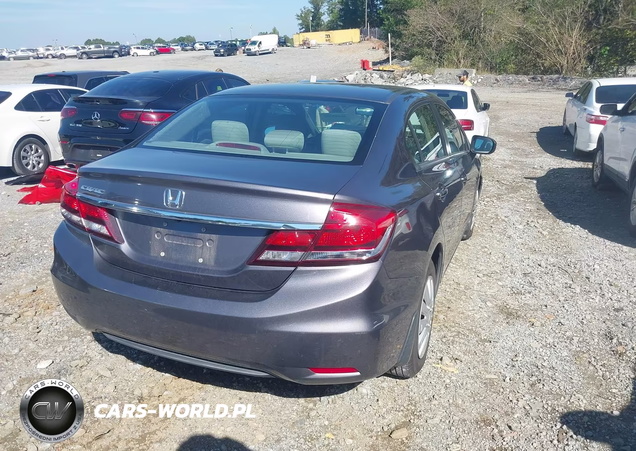 2015 Honda Civic Lx VIN:19XFB2F56FE702178 - 4