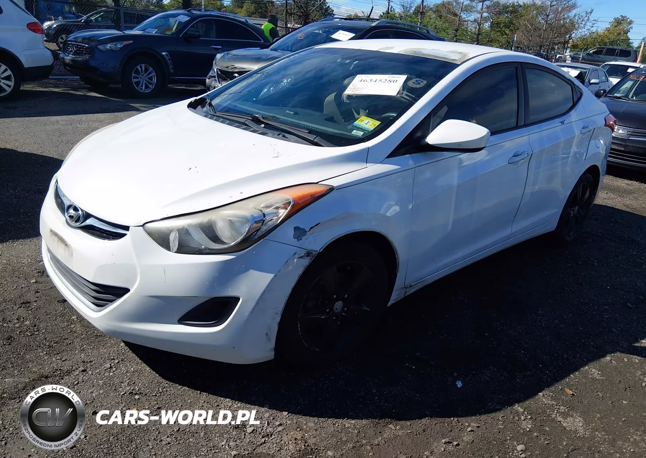 2013 Hyundai Elantra Gls VIN:5NPDH4AE4DH275990 - 2
