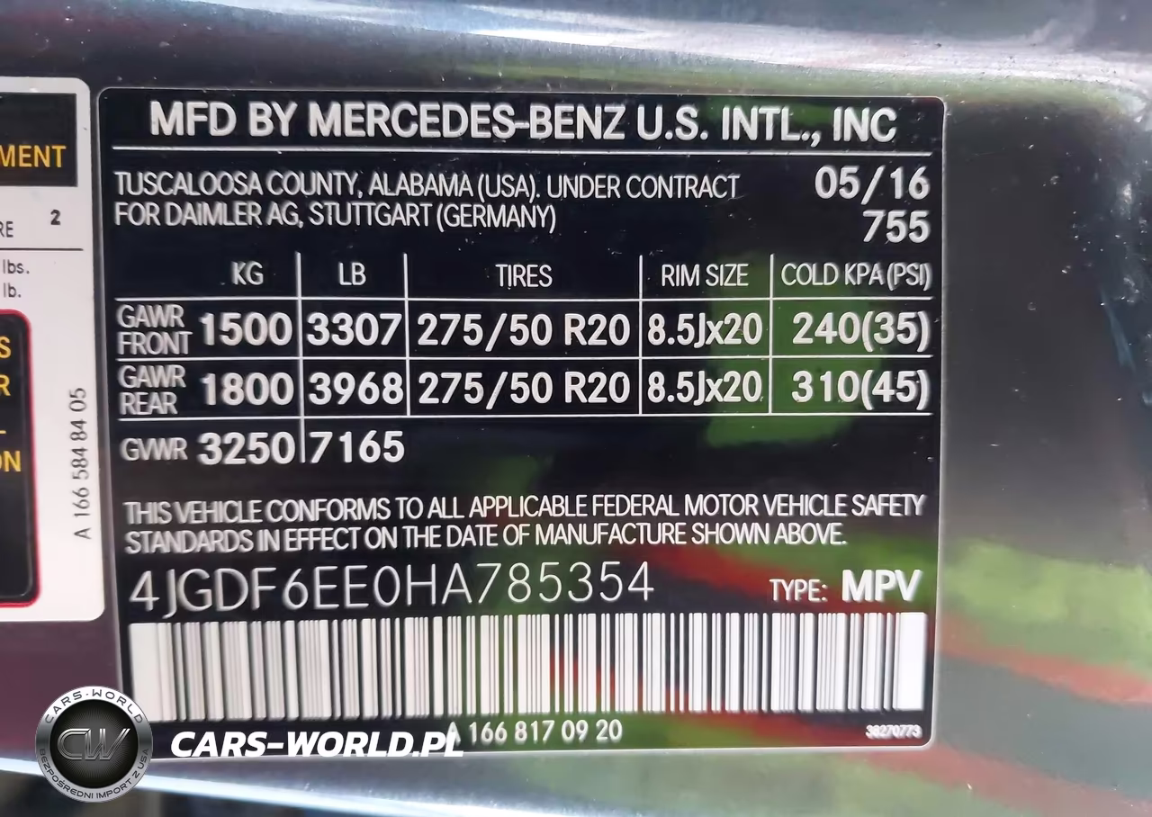 2017 Mercedes-Benz Gls 450 4Matic VIN:4JGDF6EE0HA785354 - 9