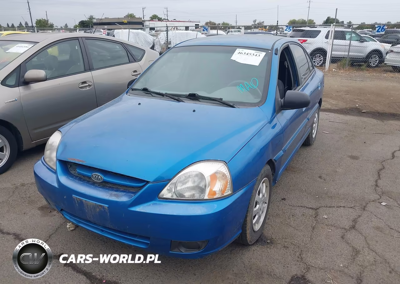 2003 Kia Rio VIN:KNADC125236221945 - 2