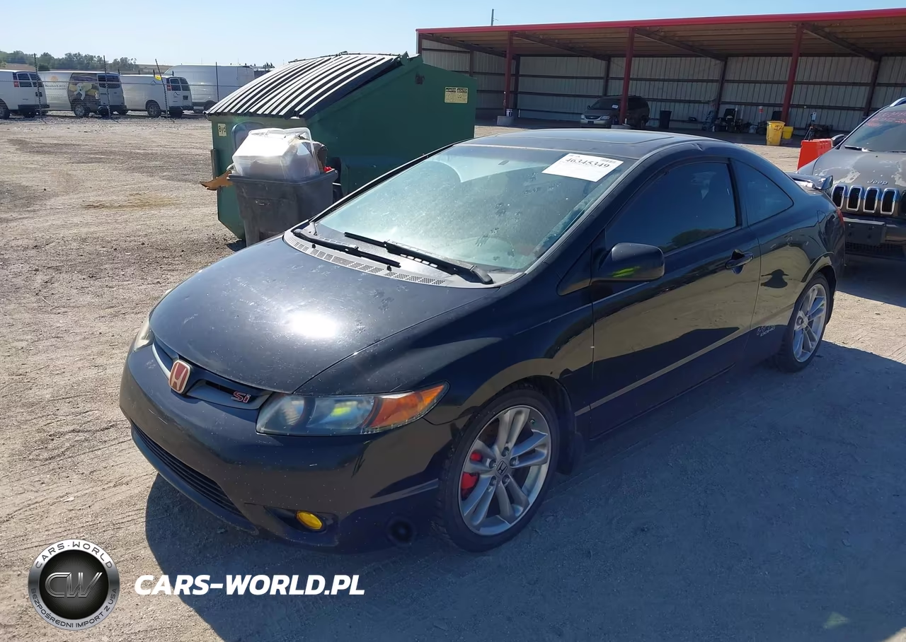 2008 Honda Civic Si VIN:2HGFG21598H701916 - 2
