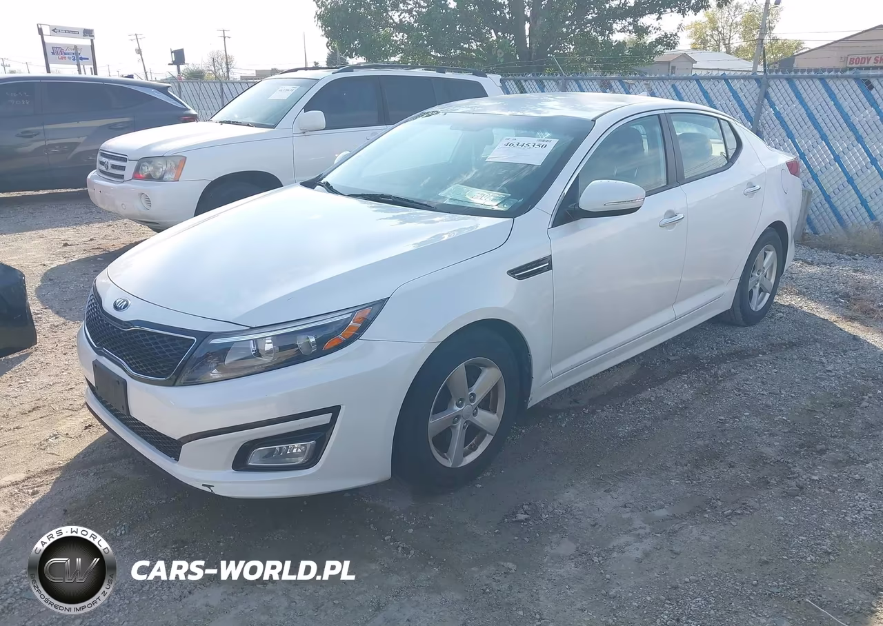 2015 Kia Optima Lx VIN:KNAGM4A72F5610741 - 2