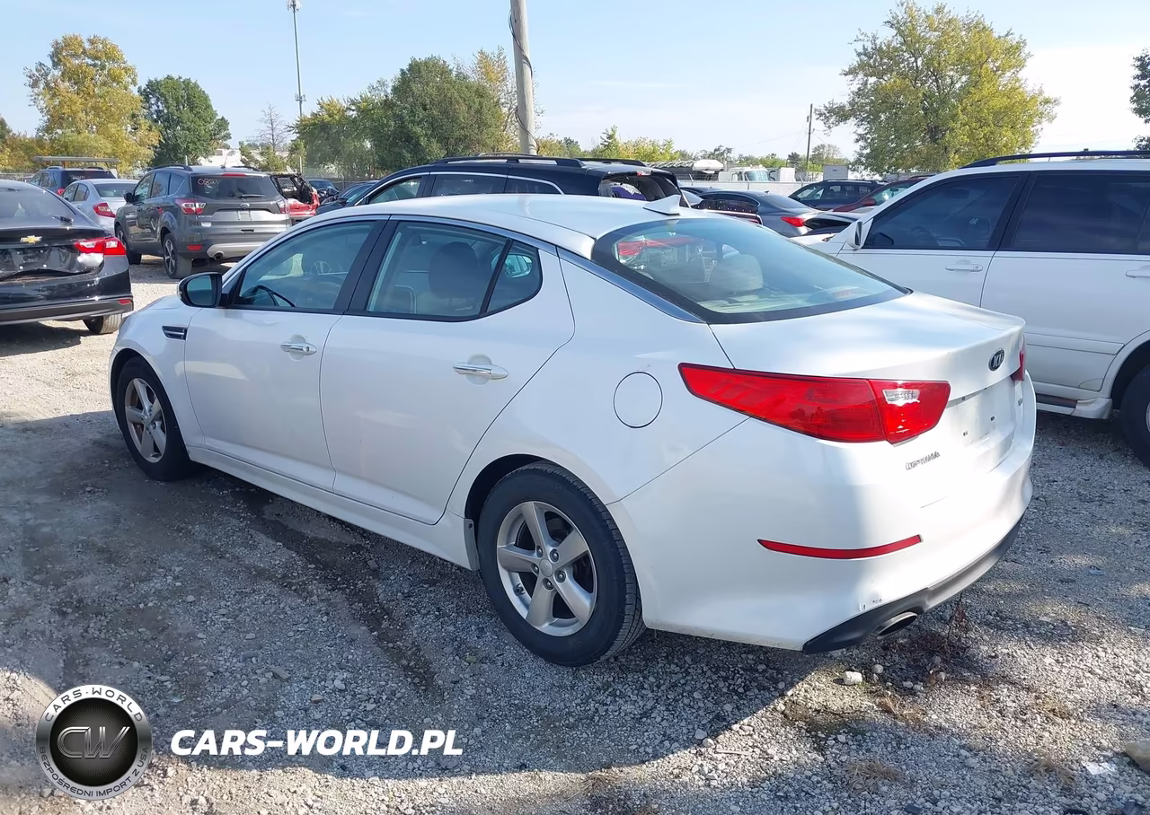 2015 Kia Optima Lx VIN:KNAGM4A72F5610741 - 3