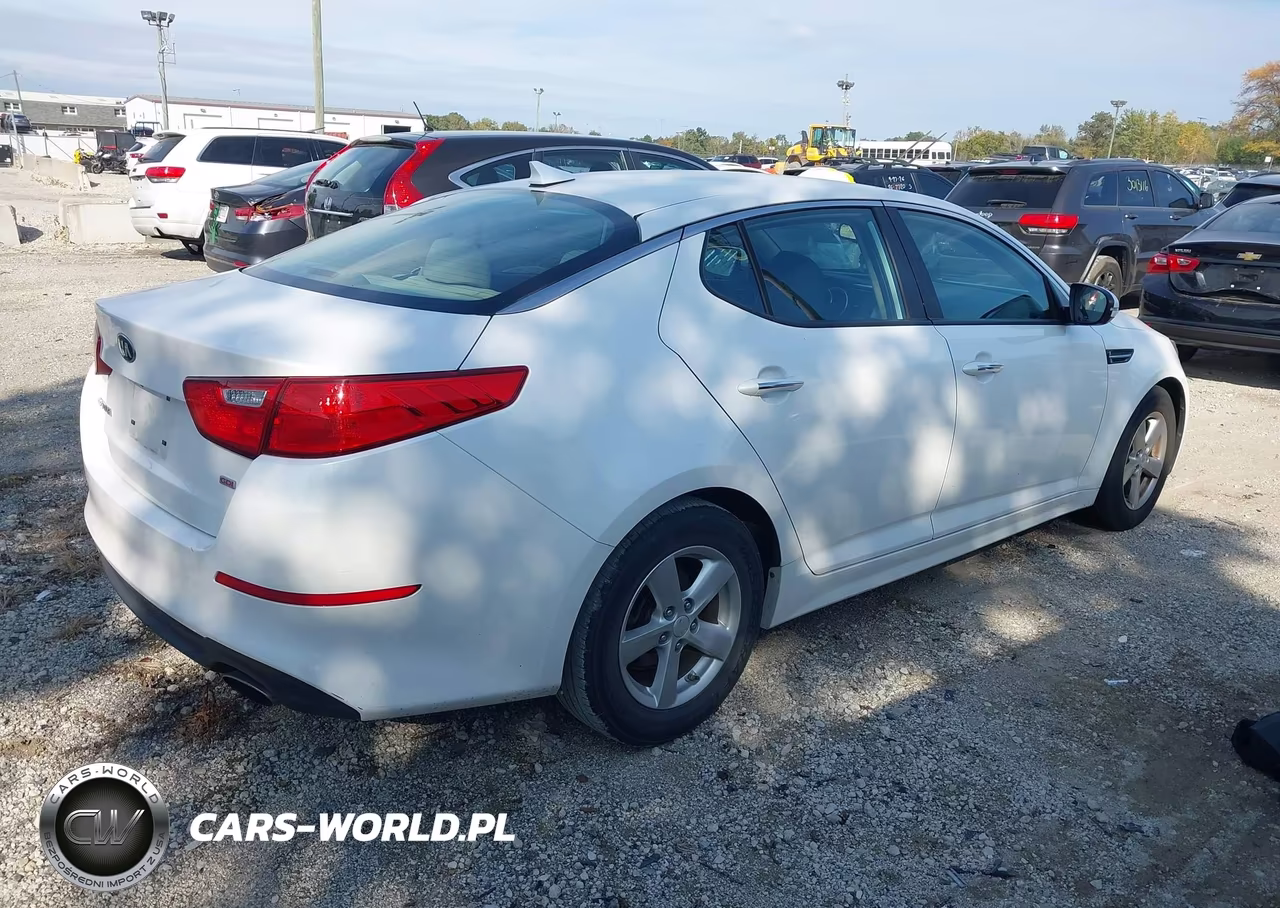 2015 Kia Optima Lx VIN:KNAGM4A72F5610741 - 4