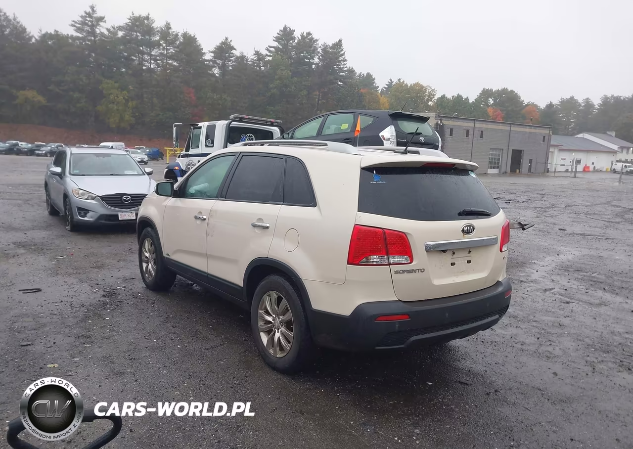 2011 Kia Sorento Ex VIN:5XYKUCA12BG055665 - 3