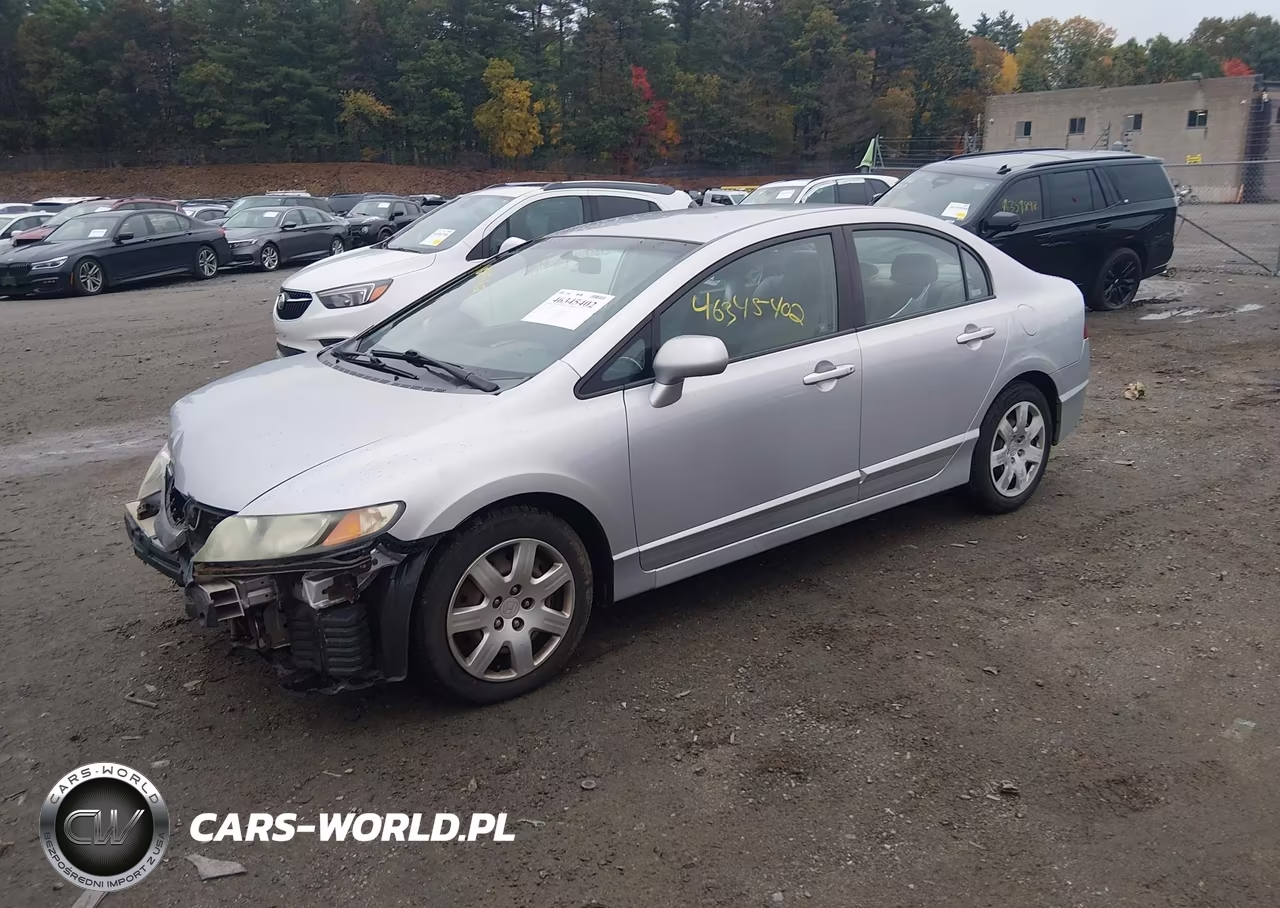 2009 Honda Civic Lx VIN:2HGFA16569H363252 - 2