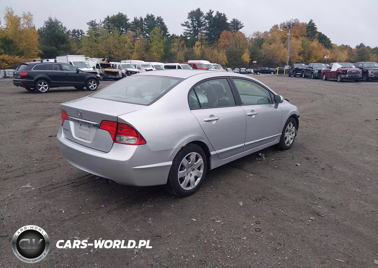 2009 Honda Civic Lx VIN:2HGFA16569H363252 - 4