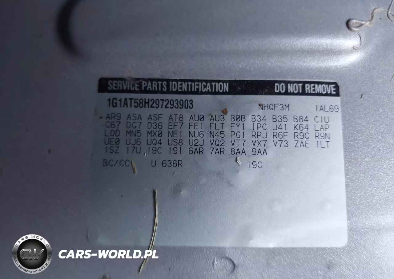 2009 Chevrolet Cobalt Lt VIN:1G1AT58H297293903 - 9