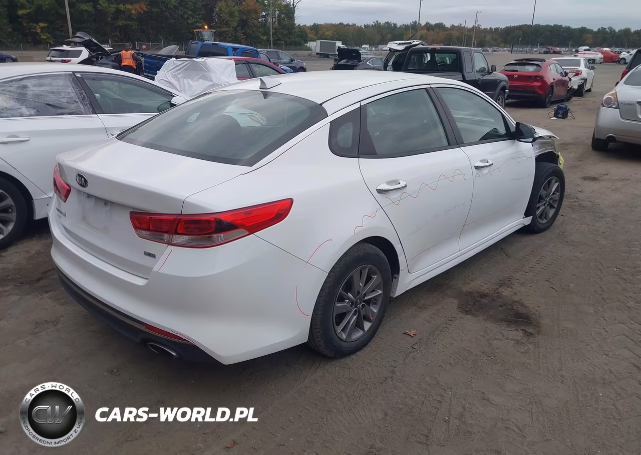 2016 Kia Optima Lx Turbo VIN:5XXGT4L11GG010496 - 4
