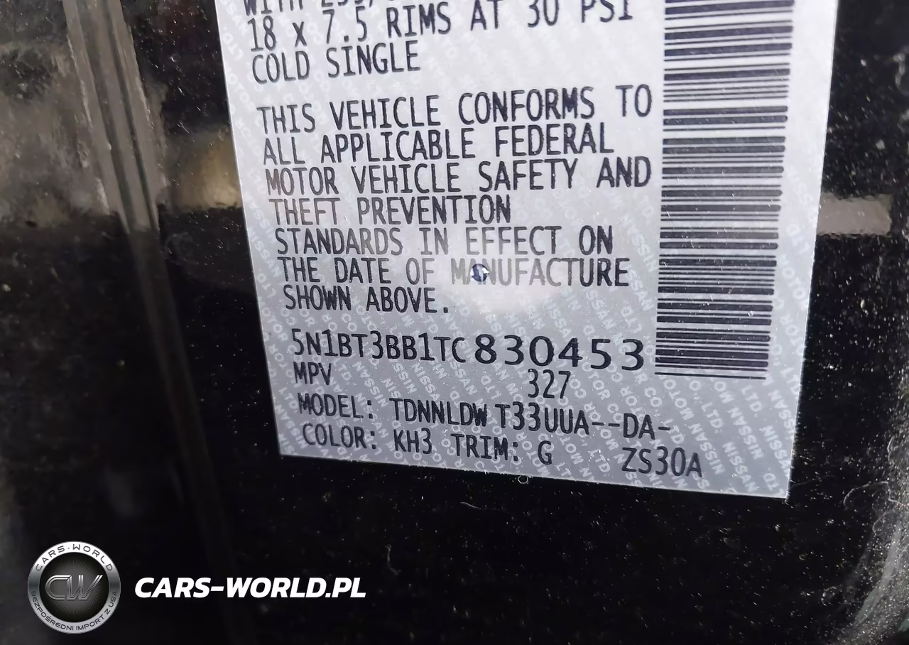 2026 Nissan Rogue Sv VIN:5N1BT3BB1TC830453 - 9