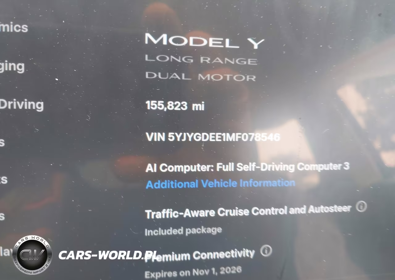 2021 Tesla Model Y Long Range Dual Motor All-Wheel Drive VIN:5YJYGDEE1MF078546 - 18