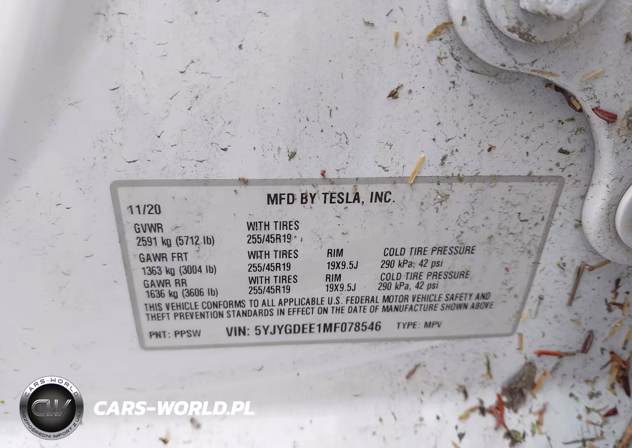 2021 Tesla Model Y Long Range Dual Motor All-Wheel Drive VIN:5YJYGDEE1MF078546 - 9